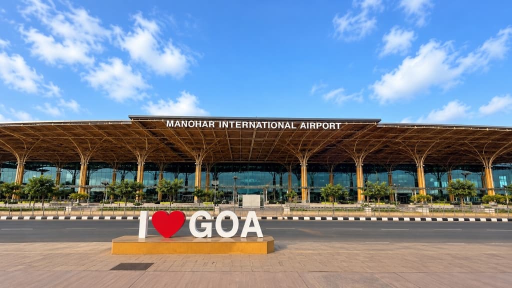 Manohar International Airport Mopa Goa Terminal - 22 Mins from Vedic City Residential Plots